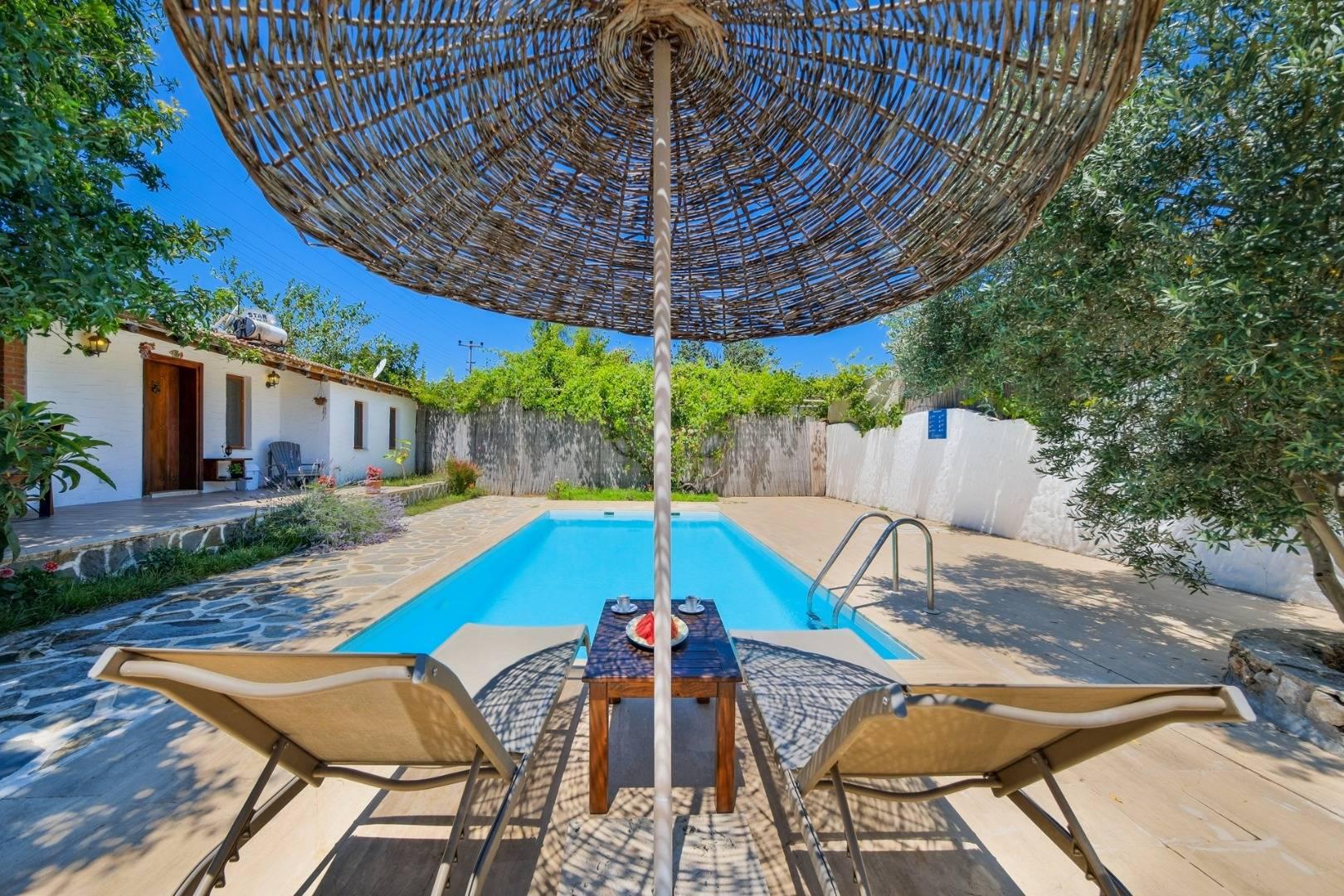 Fethiye Kayaköy'de Balayı Çiftlerine Uygun, Özel Havuzlu, Şık Villa-41055