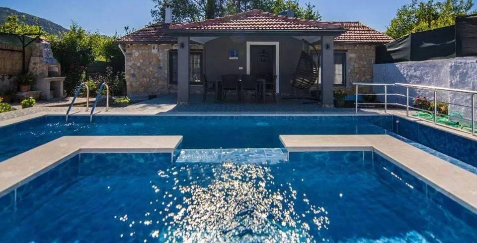 Fethiye Kayaköy'de Enfes Doğada, Özel Havuzlu, Jakuzili Kiralık Villa-39673