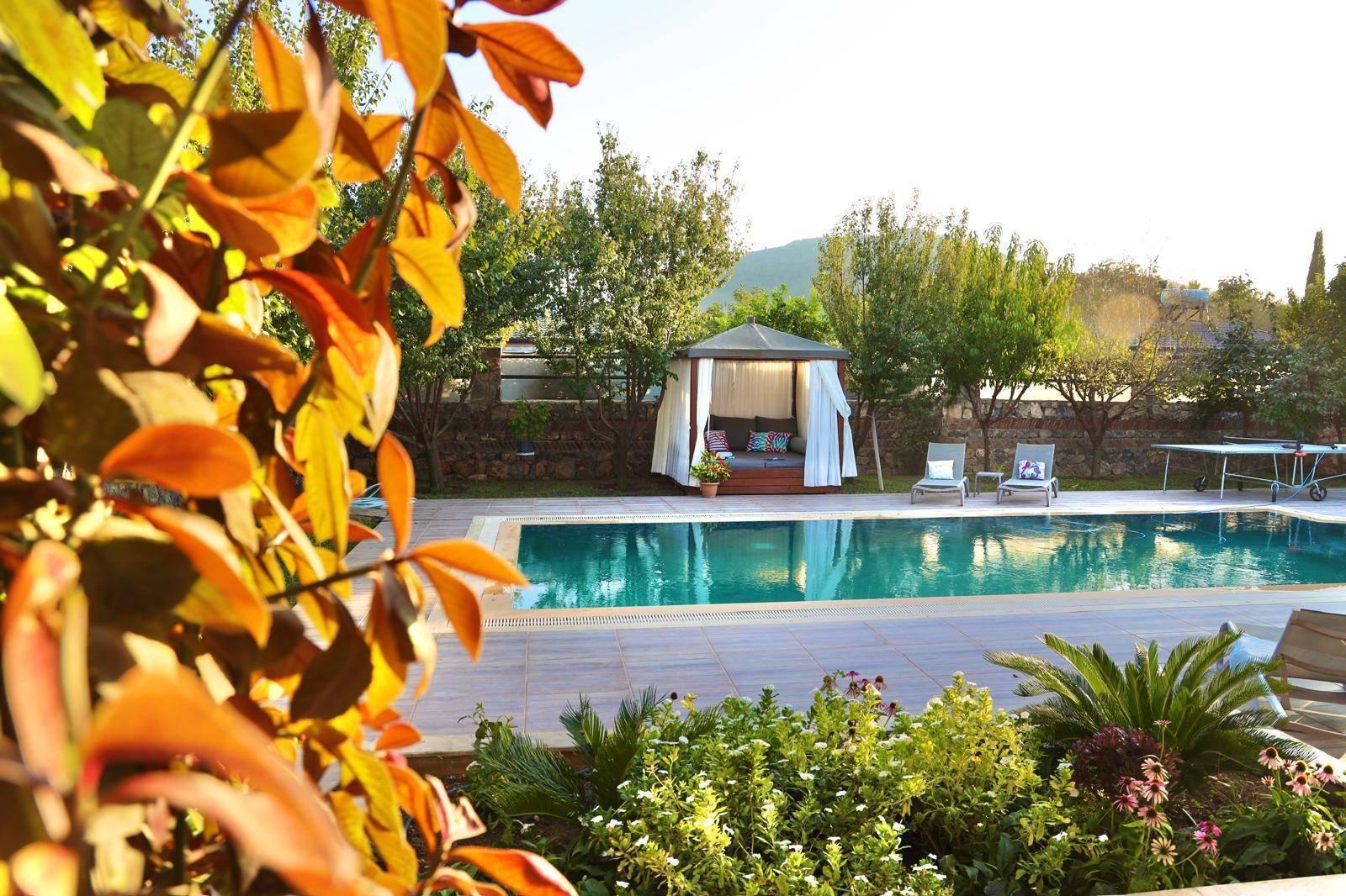 Fethiye Kayaköy'de Geniş Ailelere Uygun, Özel Havuzlu, Modern Villa-38531