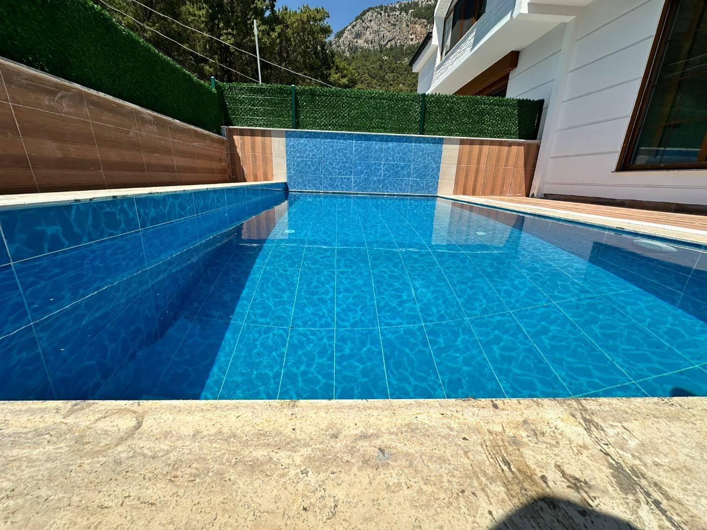 Kemer Göynük'te Çekirdek Ailelere Uygun, Özel Havuzlu, Modern Villa-42646