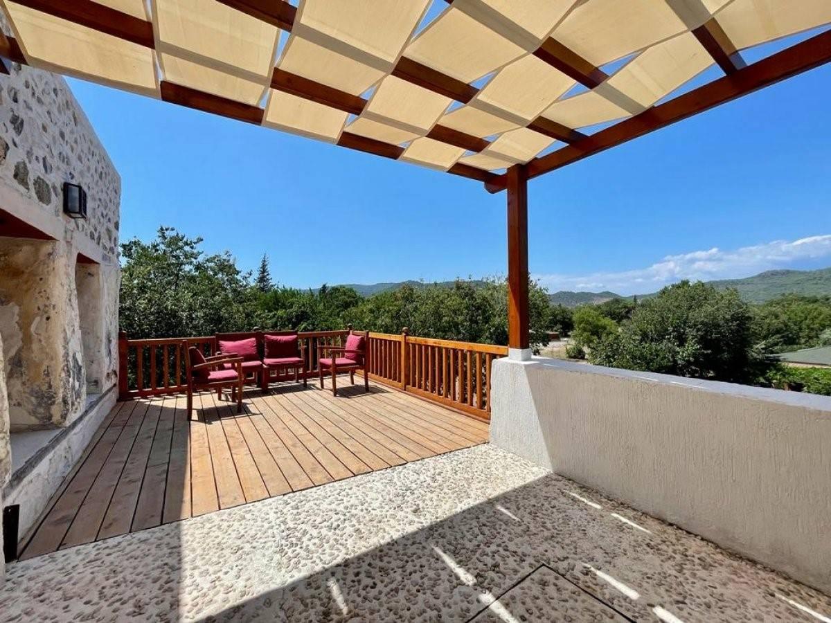 Fethiye Kayaköy'de Otantik Mimarili, Özel Havuzlu, Bahçeli Villa-42119