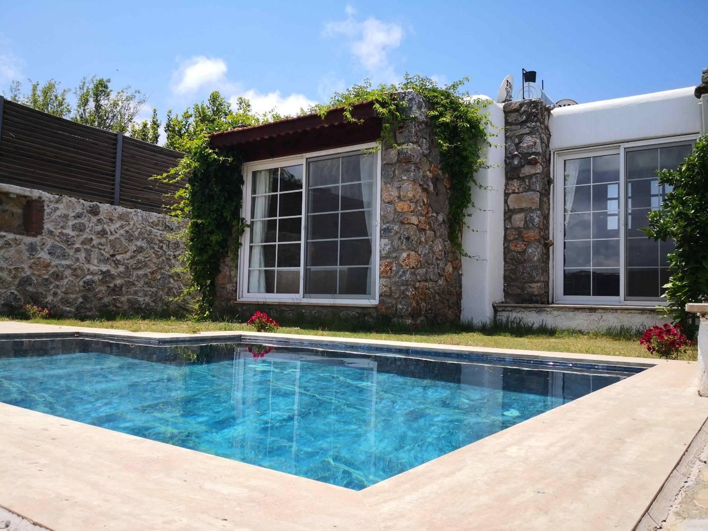 Fethiye Kayaköy'de Yeşillikler İçerisinde, Özel Havuzlu, Tatil Villası-41056