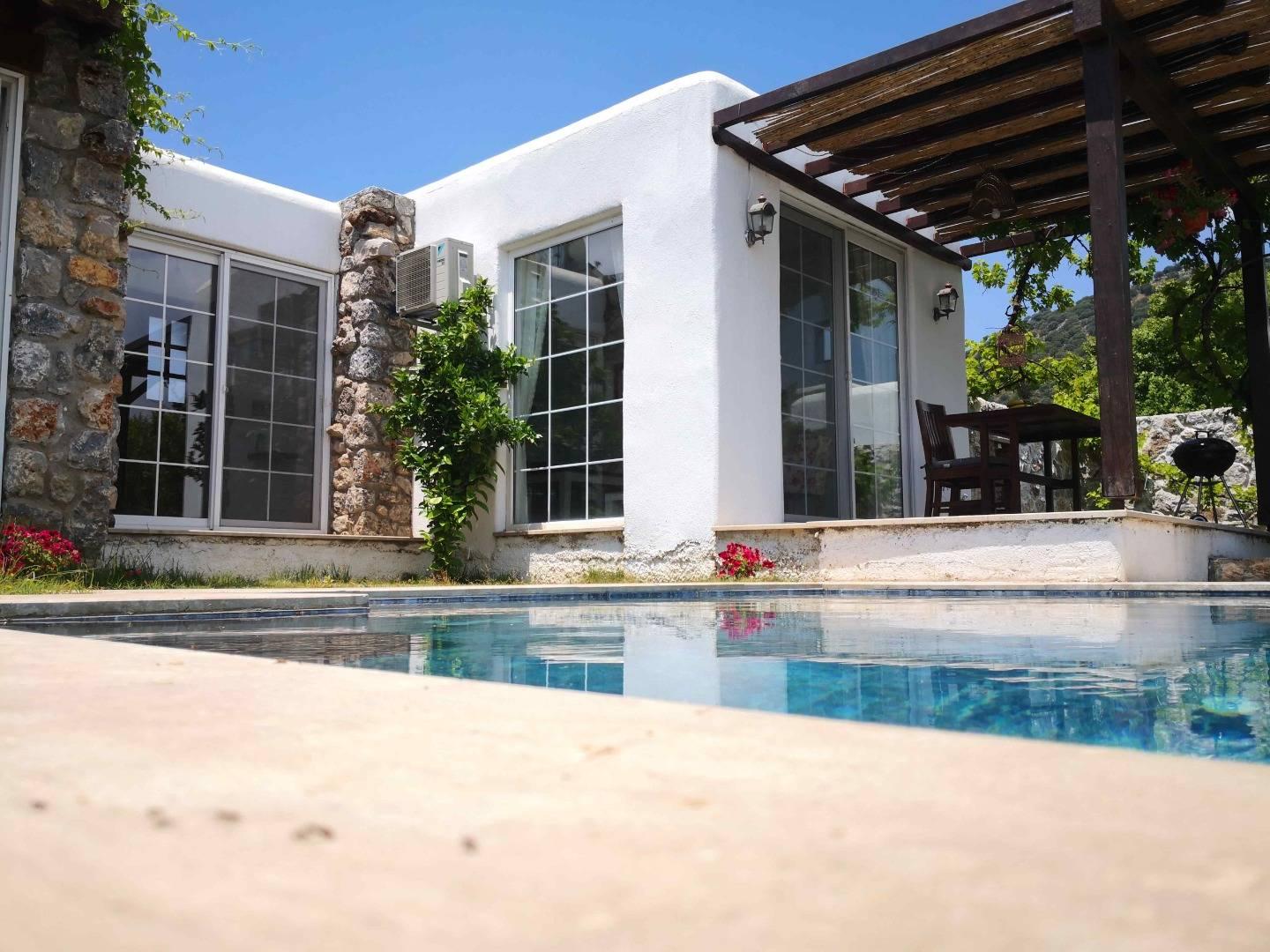 Fethiye Kayaköy'de Yeşillikler İçerisinde, Özel Havuzlu, Tatil Villası-41056