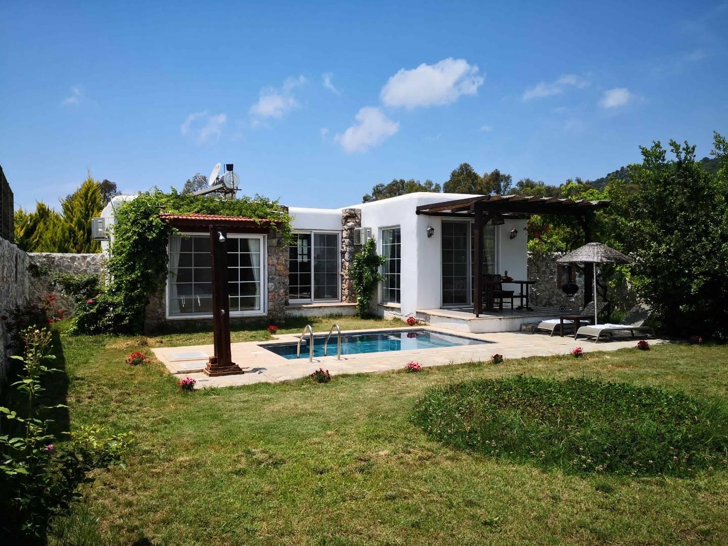 Fethiye Kayaköy'de Yeşillikler İçerisinde, Özel Havuzlu, Tatil Villası-41056