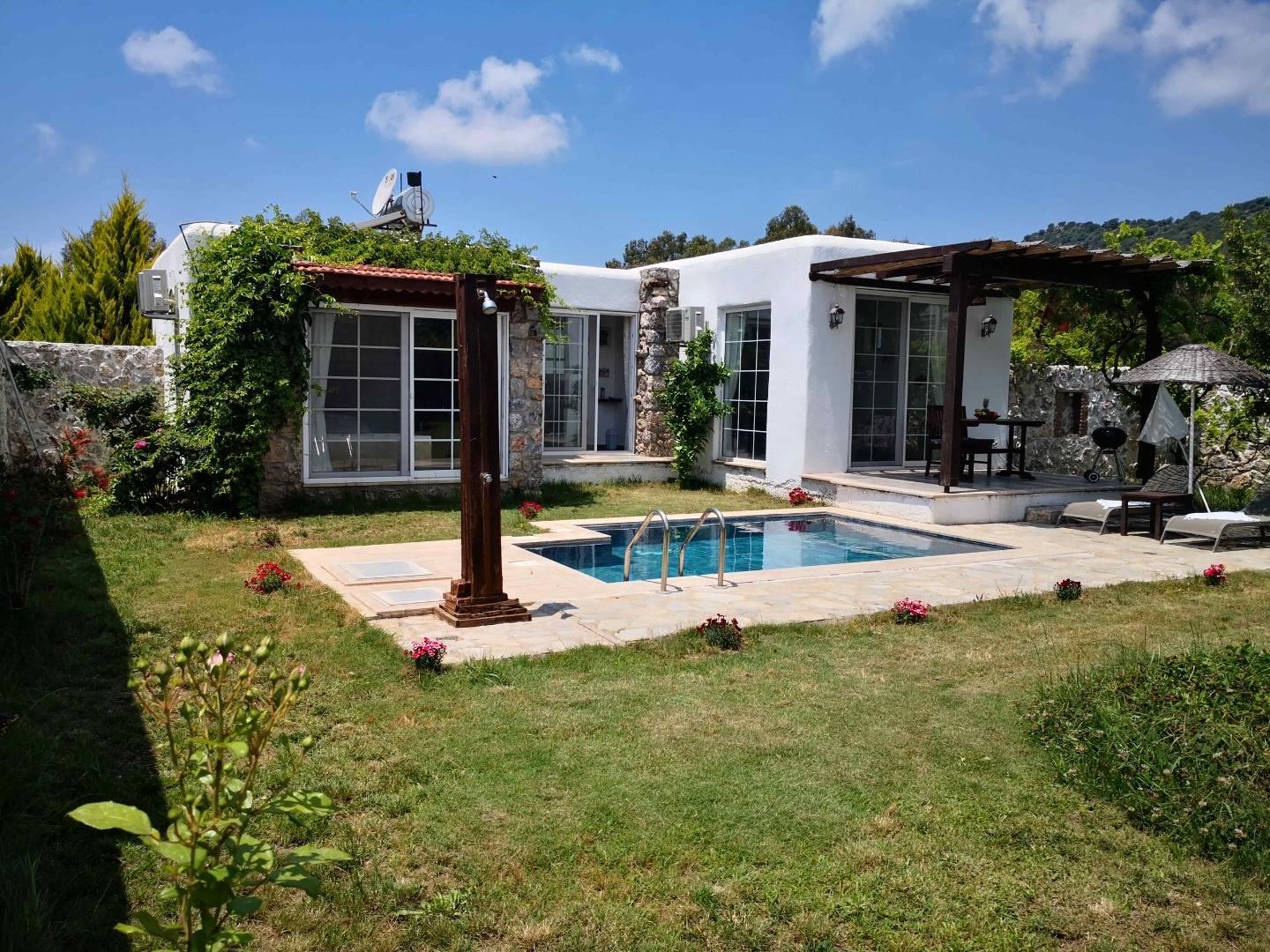 Fethiye Kayaköy'de Yeşillikler İçerisinde, Özel Havuzlu, Tatil Villası-41056