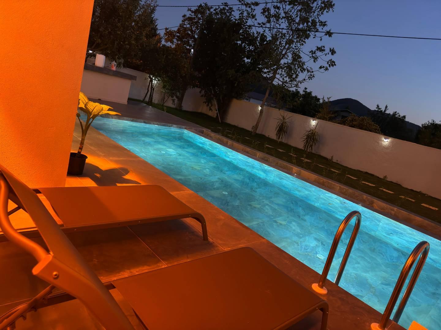 Fethiye Nif'te Minimalist Tasarımlı, Özel Havuzlu, Balayı Villası-43904