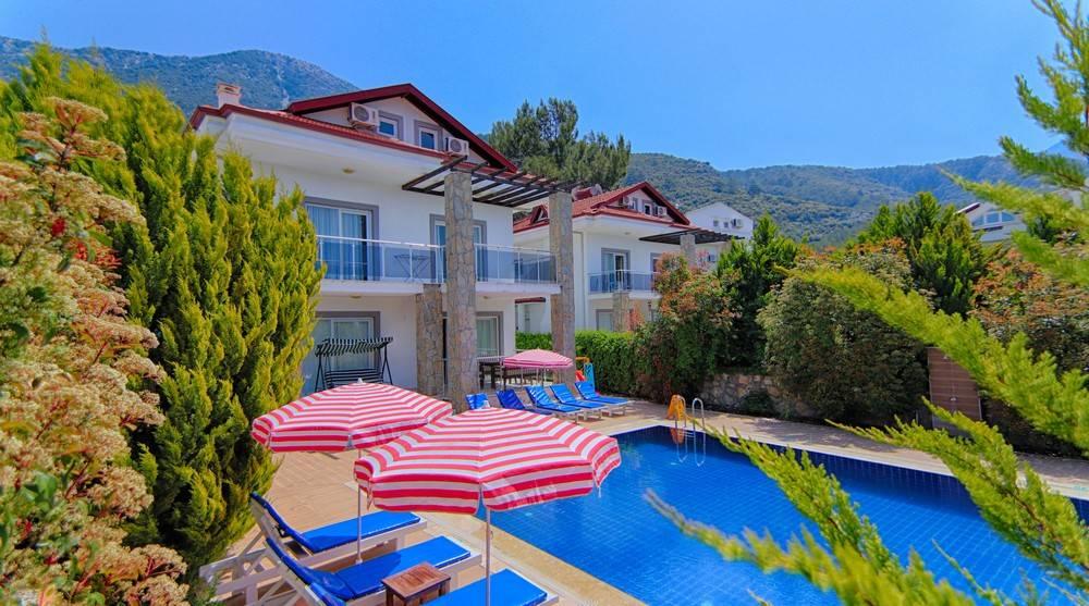 Fethiye Ölüdeniz'de Harika Doğa İçerisinde, Özel Havuzlu, Geniş Villa-25375