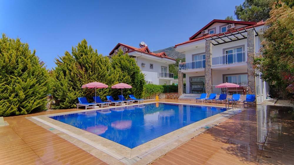 Fethiye Ölüdeniz'de Harika Doğa İçerisinde, Özel Havuzlu, Geniş Villa-25375