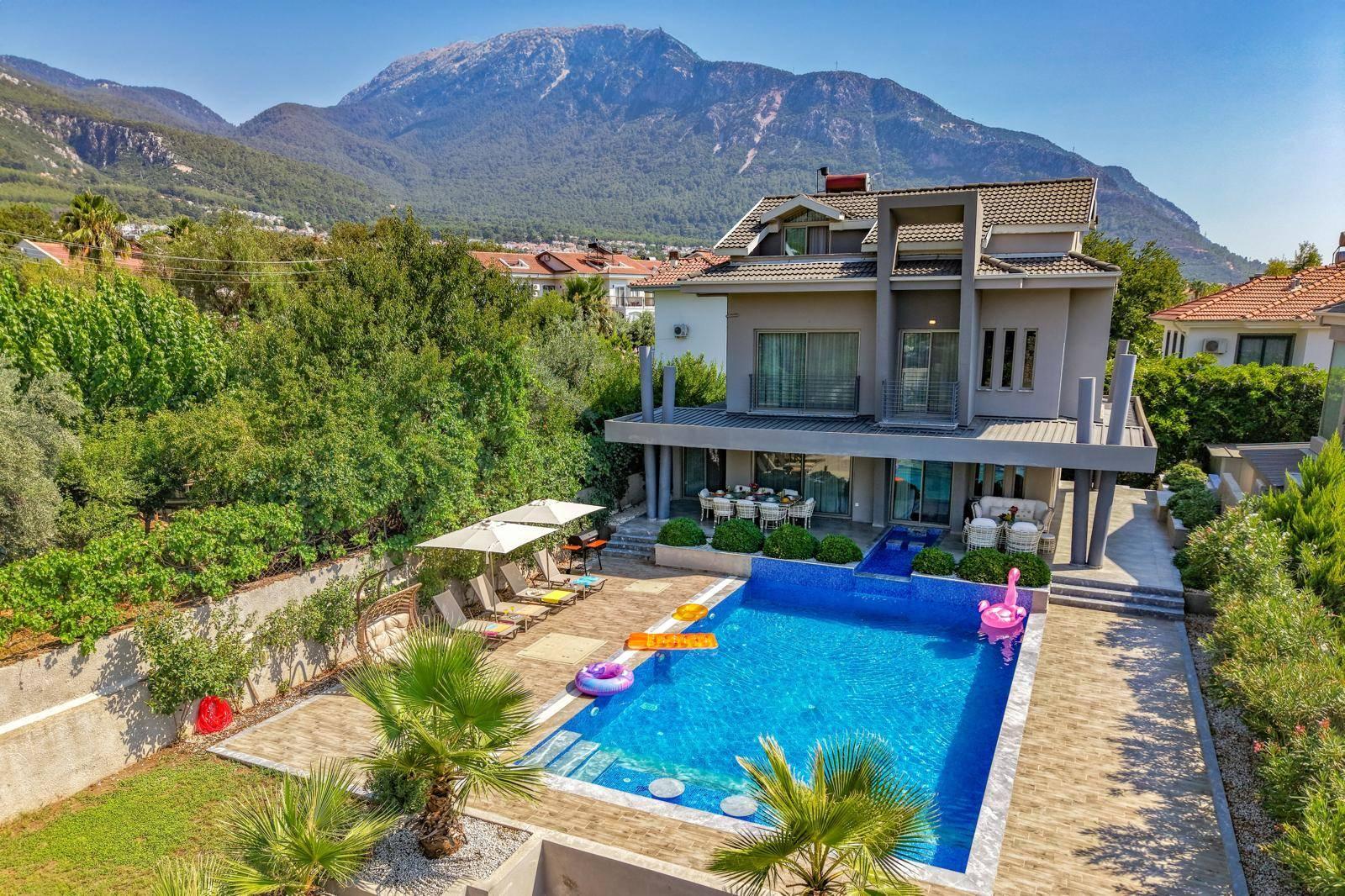 Fethiye Ölüdeniz'de Muhteşem Doğada, Özel Havuzlu, Lüks Villa-43656