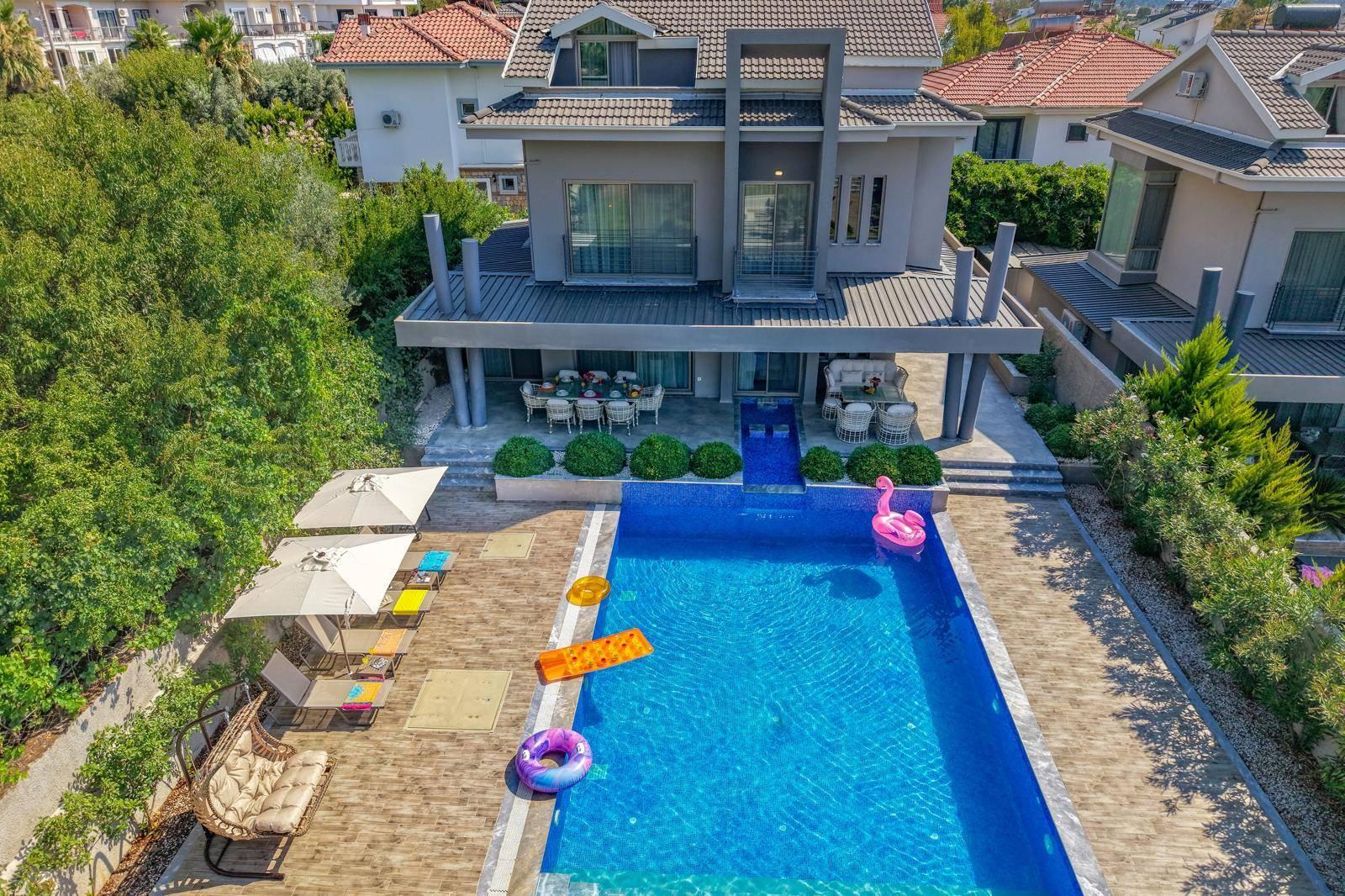 Fethiye Ölüdeniz'de Muhteşem Doğada, Özel Havuzlu, Lüks Villa-43656