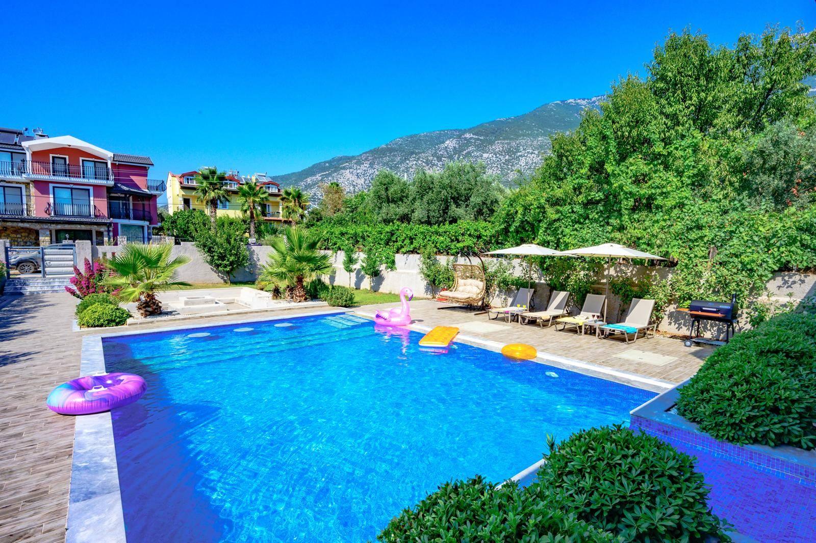 Fethiye Ölüdeniz'de Muhteşem Doğada, Özel Havuzlu, Lüks Villa-43656