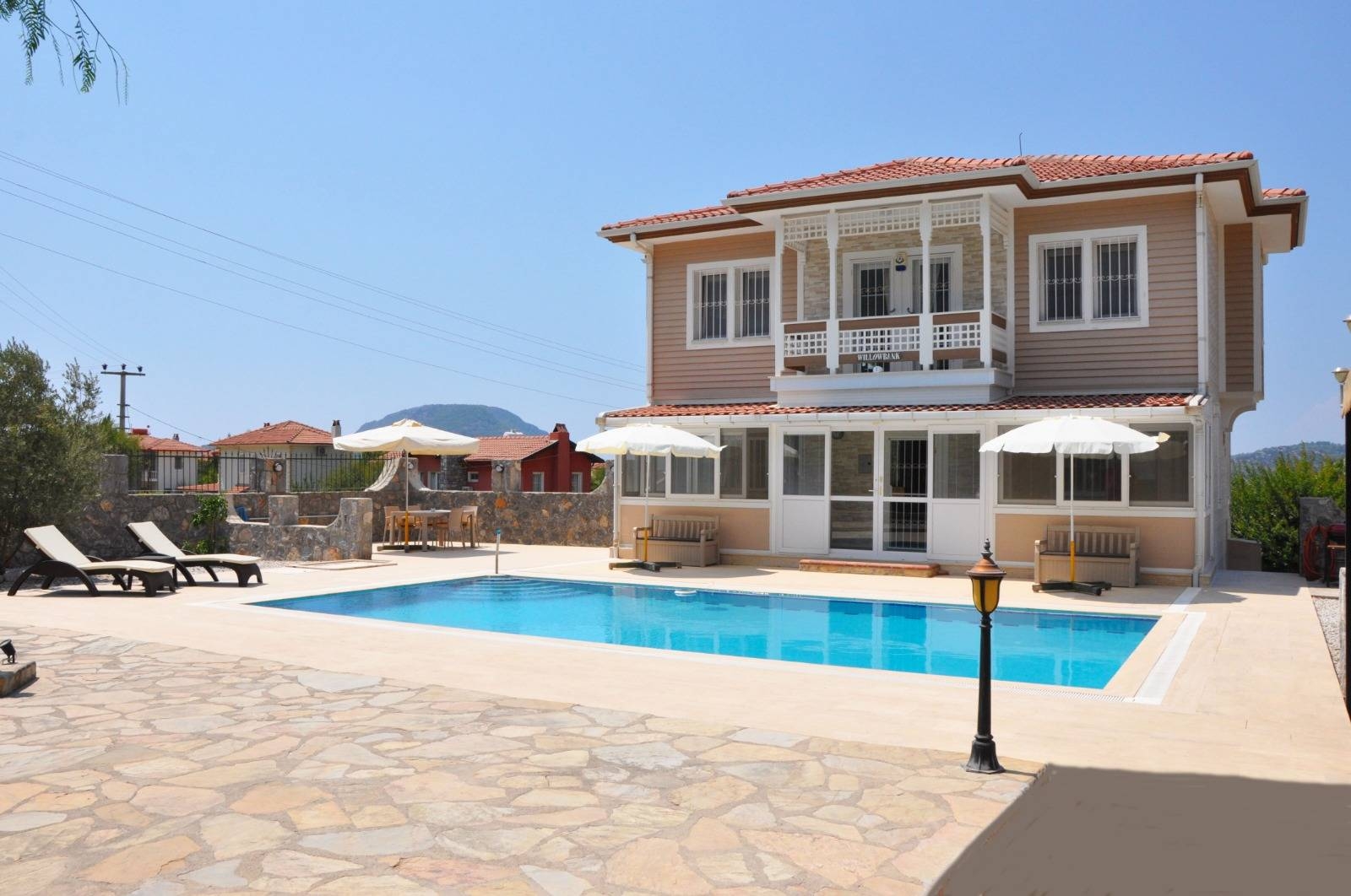 Fethiye Ölüdeniz'de Merkeze Yakın, Özel Havuzlu, Geniş Villa