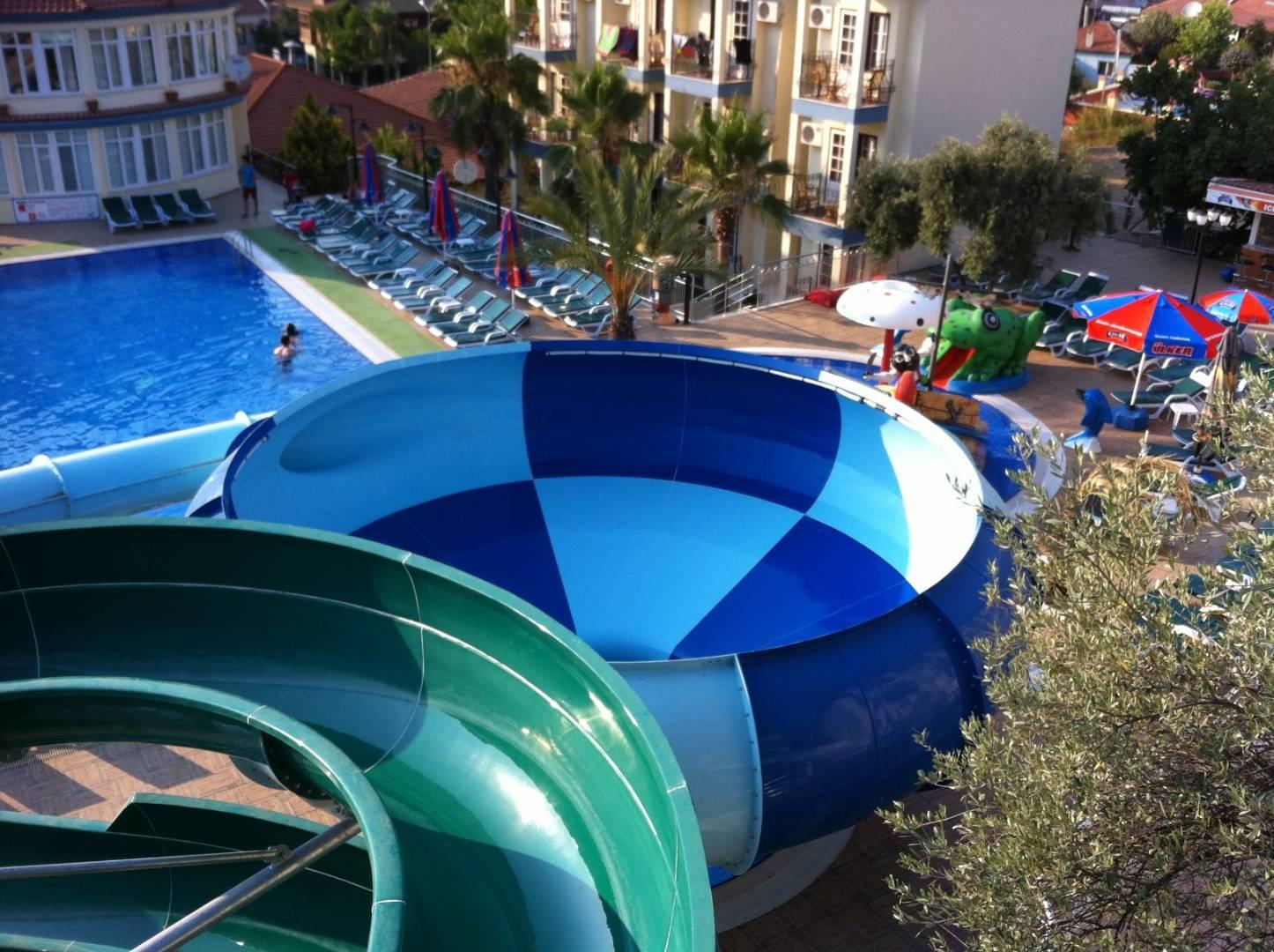 Fethiye Ölüdeniz'de Aquaparklı Tesiste, Ortak Havuzlu, Lüks Suit-42666