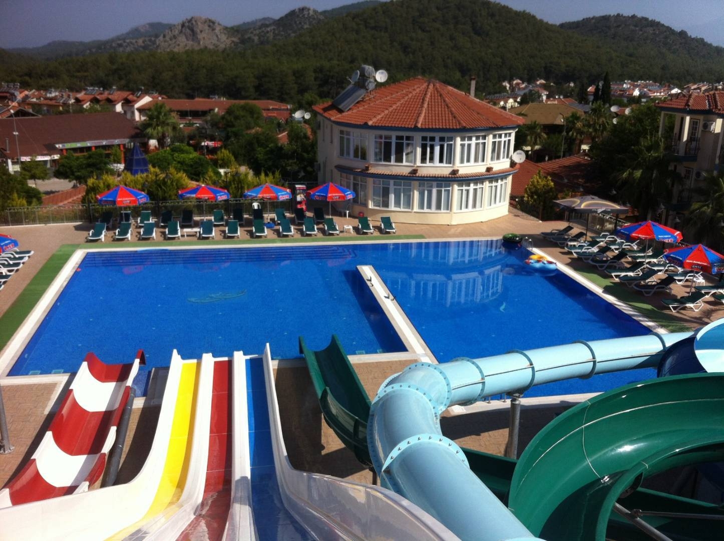 Fethiye Ölüdeniz'de Aquaparklı Tesiste, Ortak Havuzlu, Lüks Suit