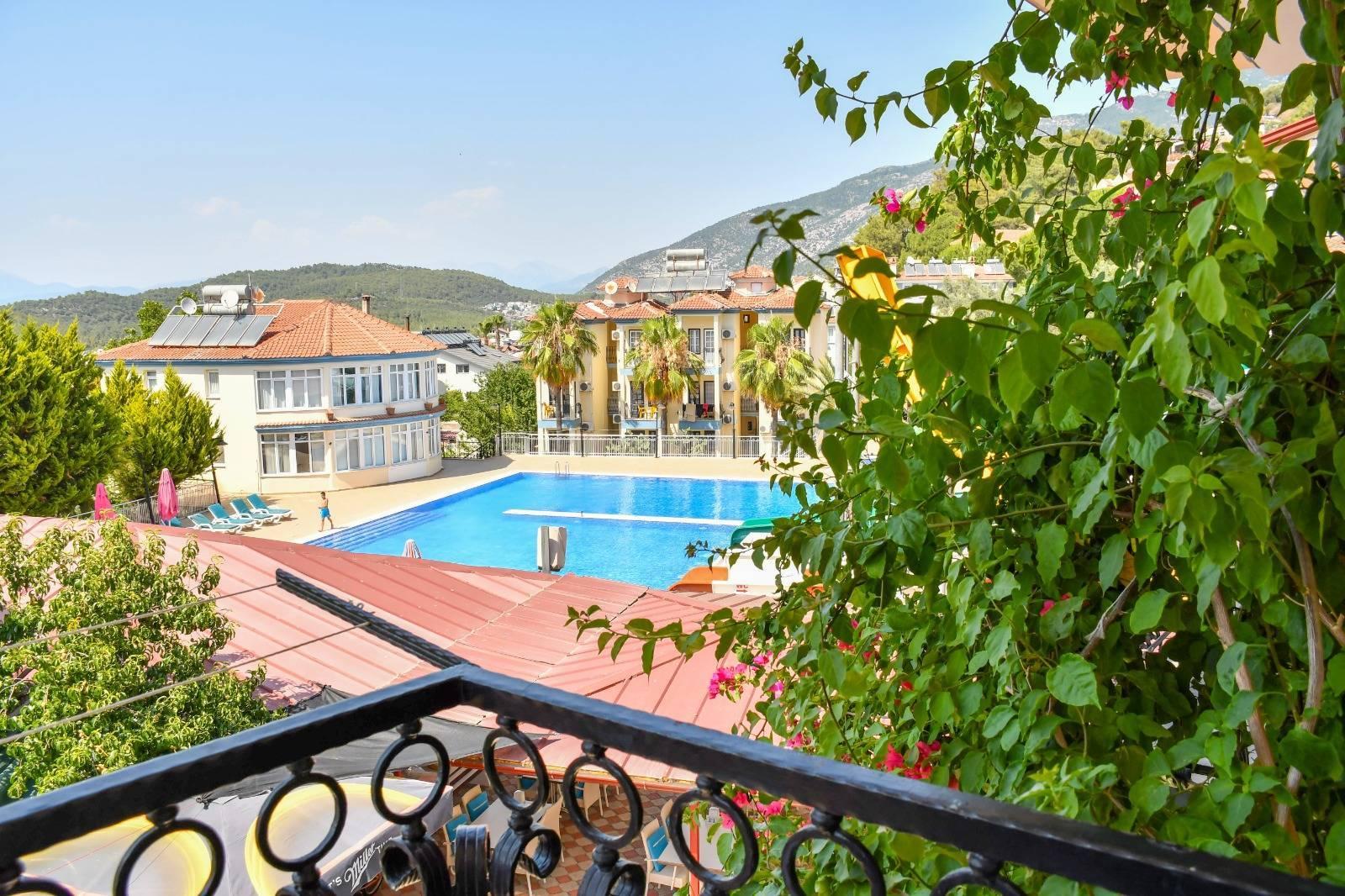 Fethiye Ölüdeniz'de Aquaparklı Tesiste, Ortak Havuzlu, Lüks Suit-42666