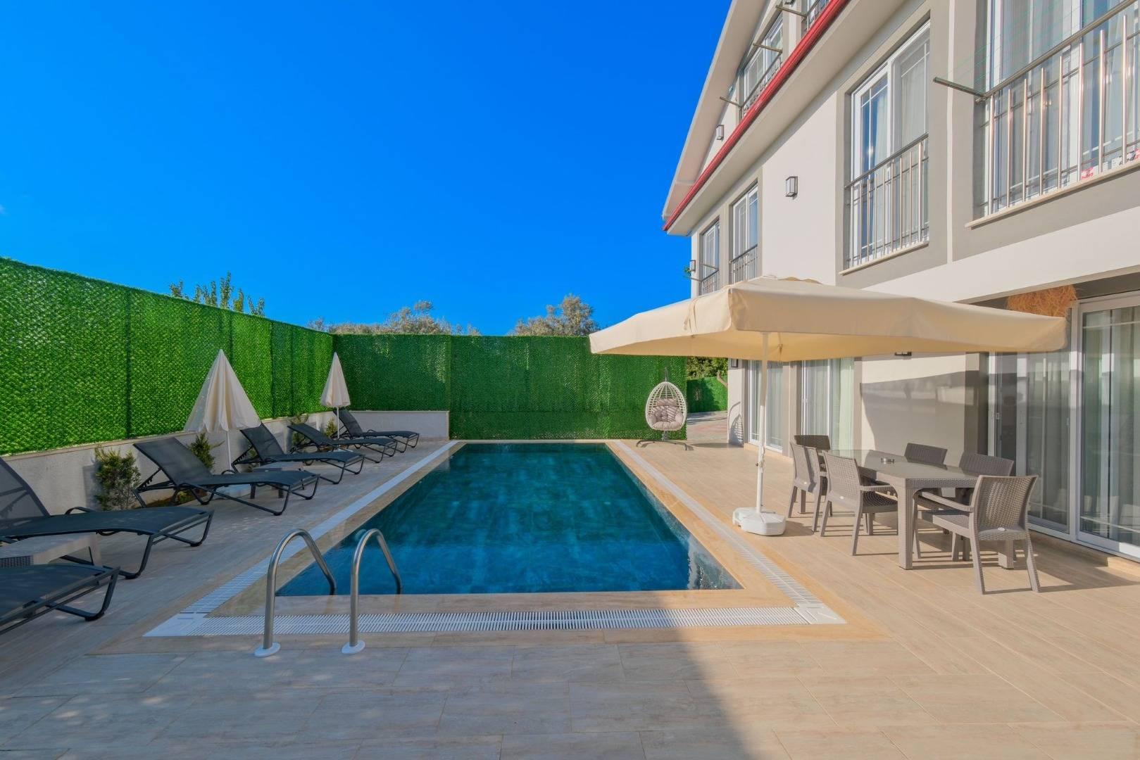 Fethiye Ölüdeniz'de Doğa İçerisinde, Özel Havuzlu, Konforlu Villa-41515