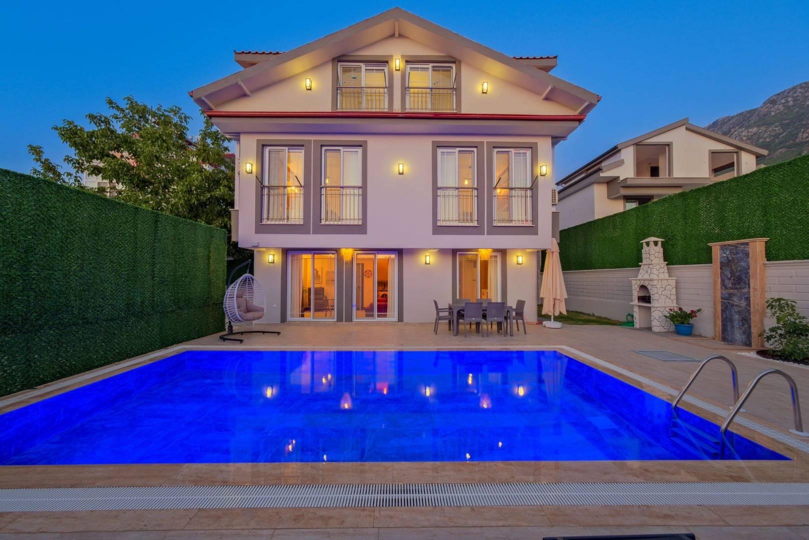 Fethiye Ölüdeniz'de Doğa İçerisinde, Özel Havuzlu, Konforlu Villa-41515