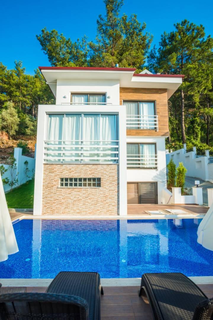 Fethiye Ölüdeniz'de Doğa İle İç İçe, Özel Havuzlu, Ferah Villa-41895