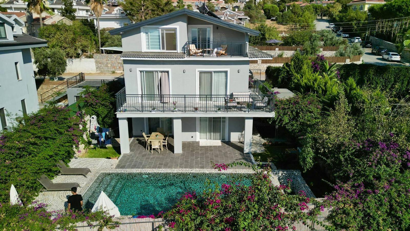 Fethiye Ölüdeniz'de Enfes Doğada, Özel Havuzlu, Lüks Villa-42659