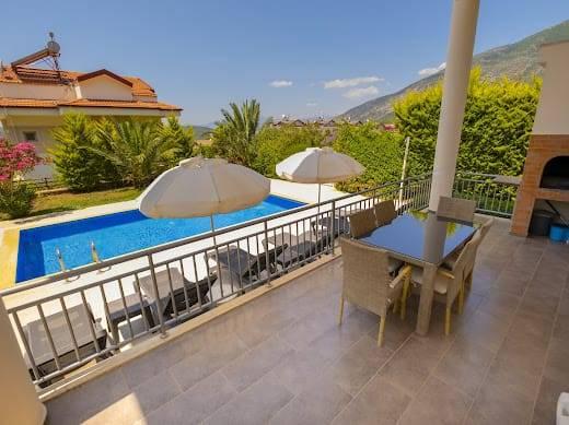 Fethiye Ölüdeniz'de Ferah Bahçe İçerisinde, Özel Havuzlu, 4+1 Villa-42317