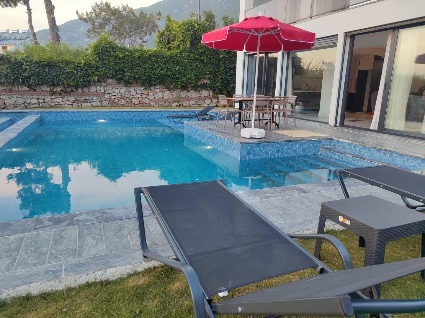 Fethiye Ölüdeniz'de Geniş Ailelere Uygun, Özel Havuzlu, Lüks Villa-42442