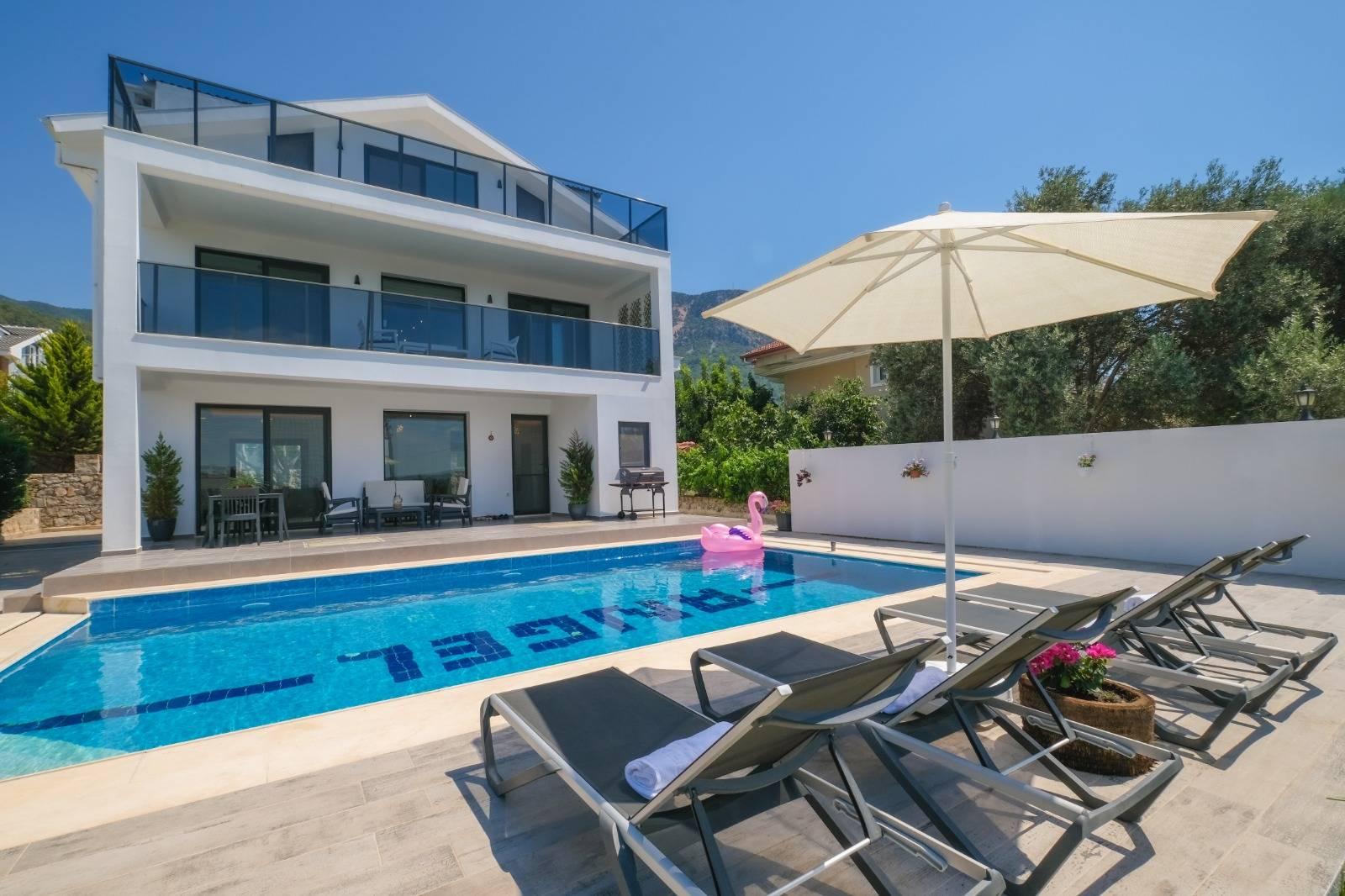 Fethiye Ölüdeniz'de Ferah Alanlara Sahip, Özel Havuzlu, Estetik Villa-33284