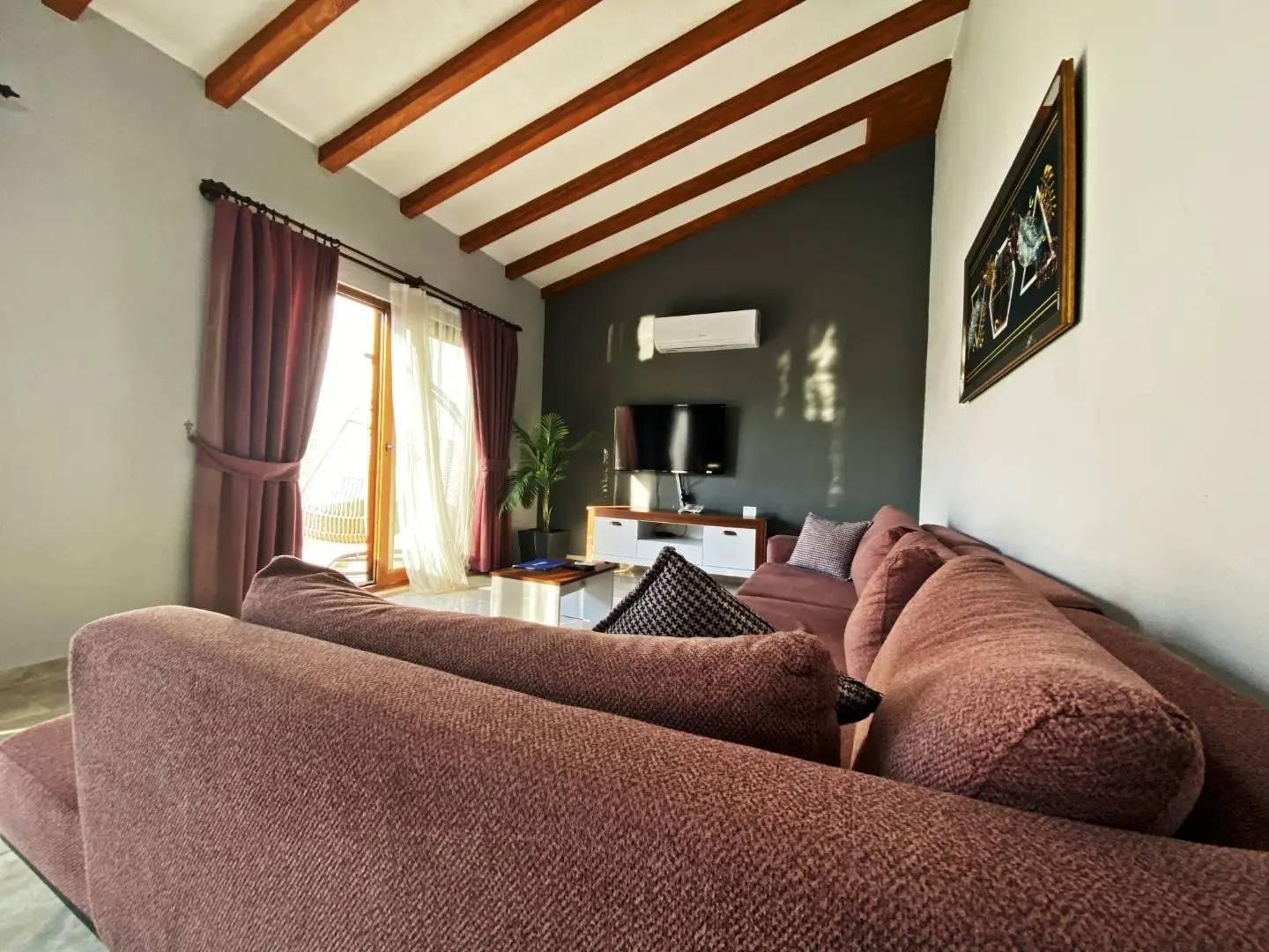 Fethiye Ölüdeniz'de Huzurlu Doğada, Özel Havuzlu, Jakuzili Villa-41926