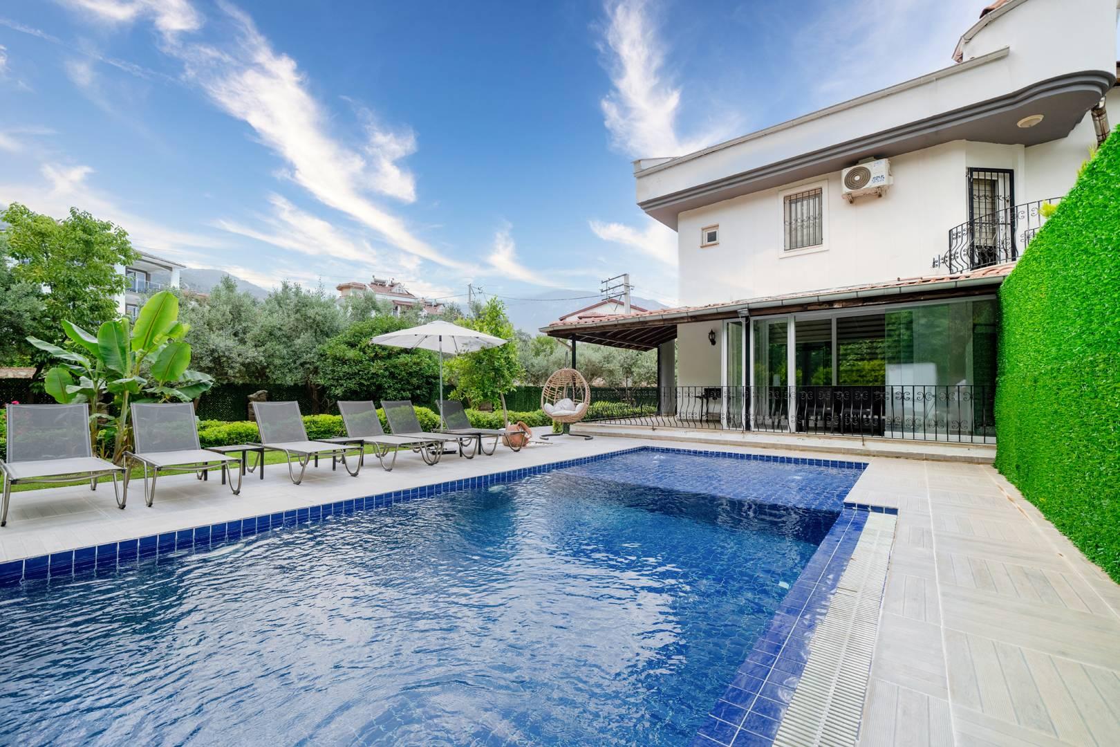 Fethiye Ölüdeniz'de Huzurlu Doğada, Özel Havuzlu, Lüks Villa-41417