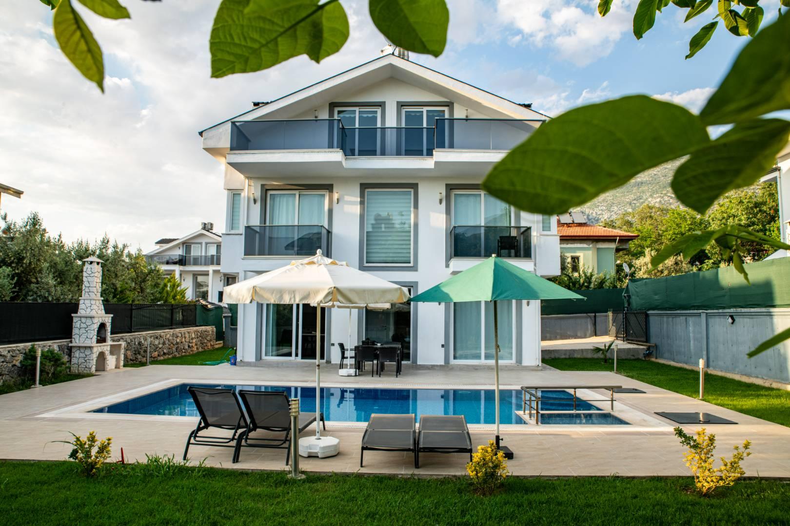 Fethiye Ölüdeniz'de Kalabalık Ailelere Uygun, Özel Havuzlu, Lüks Villa-42554