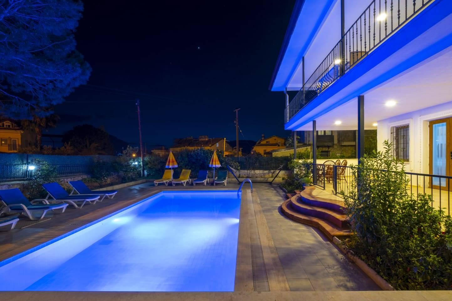 Fethiye Ölüdeniz'de Kalabalık Ailelere Uygun, Özel Havuzlu, 5+1 Villa-41899