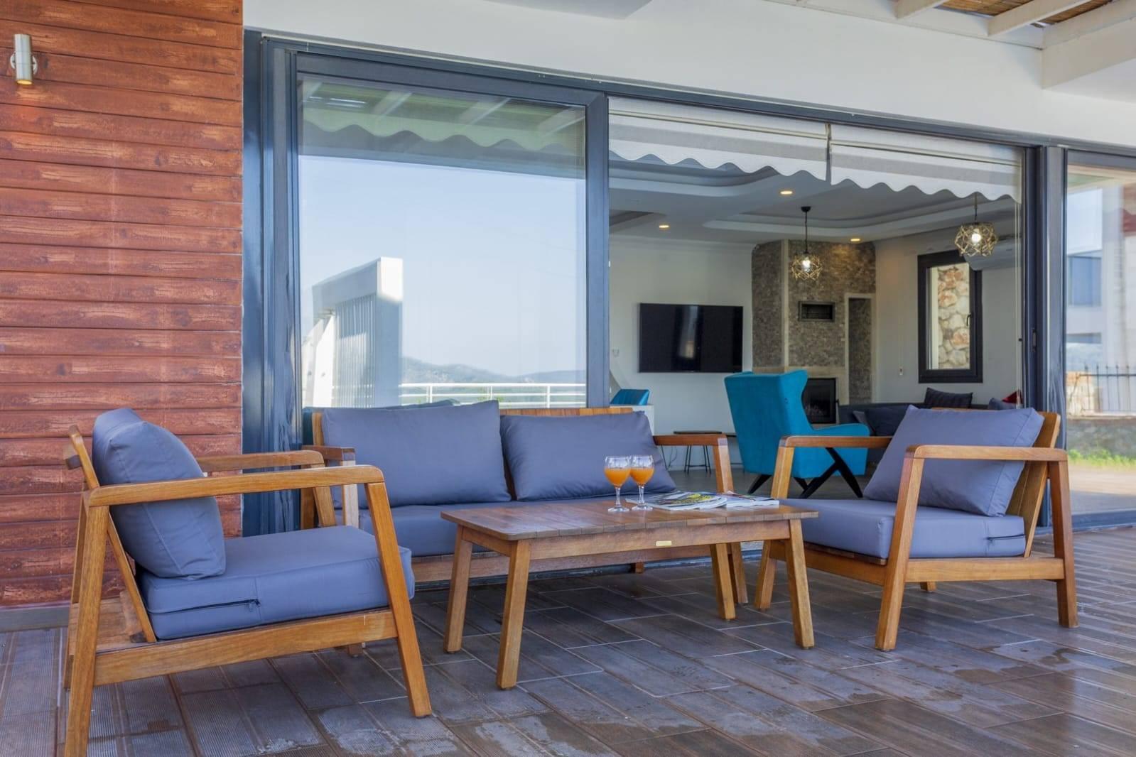 Fethiye Ölüdeniz'de Kalabalık Ailelere Uygun, Özel Havuzlu, Lüks Villa-16805