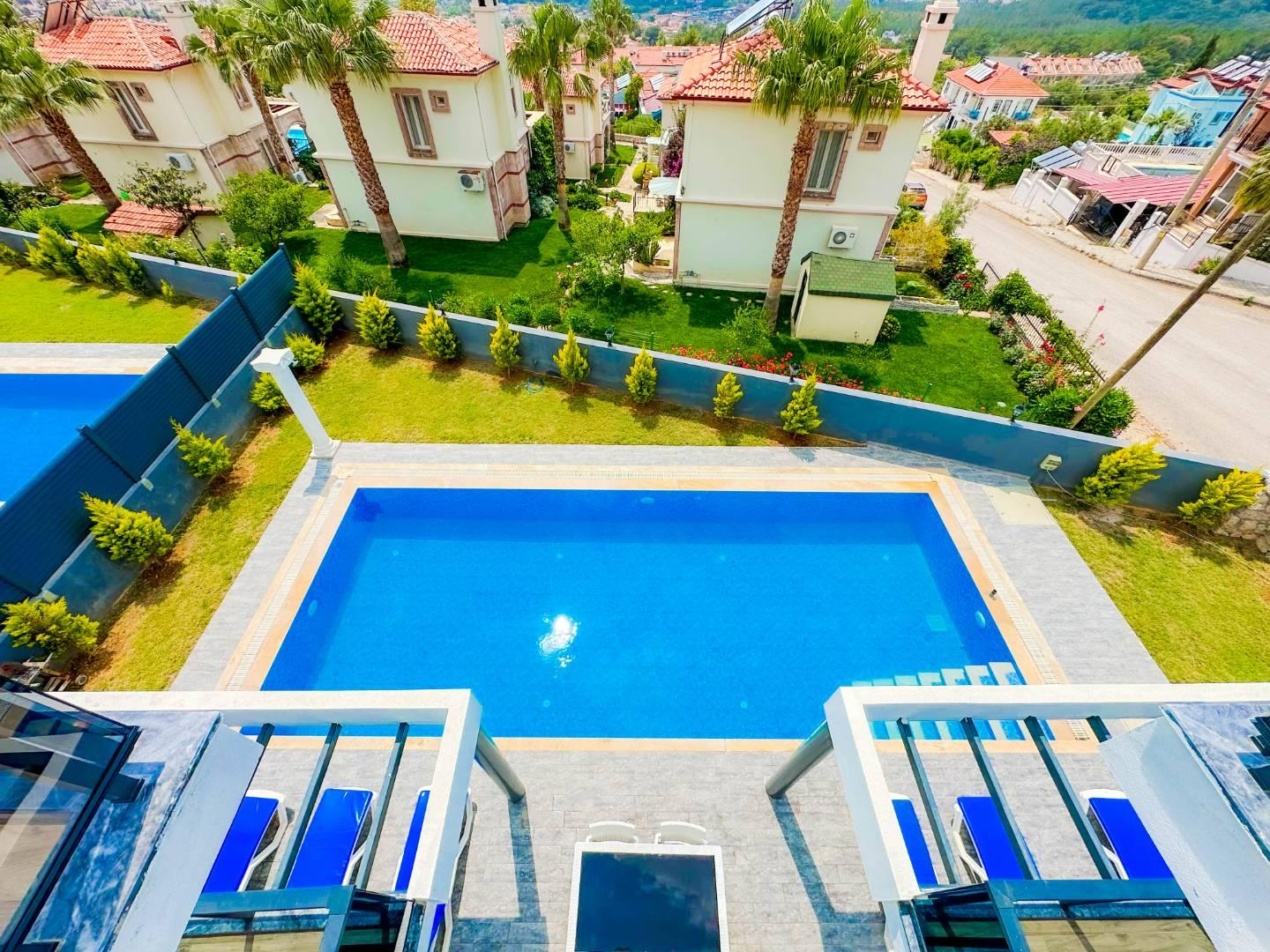 Fethiye Ölüdeniz'de Kalabalık Ailelere Uygun, Özel Havuzlu, Lüks Villa-42263