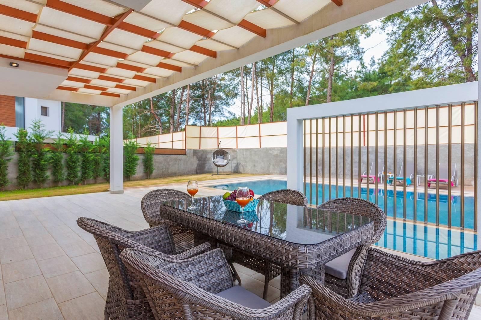 Fethiye Ölüdeniz'de Büyük Ailelere Uygun, Özel Havuzlu, Nezih Villa-41440