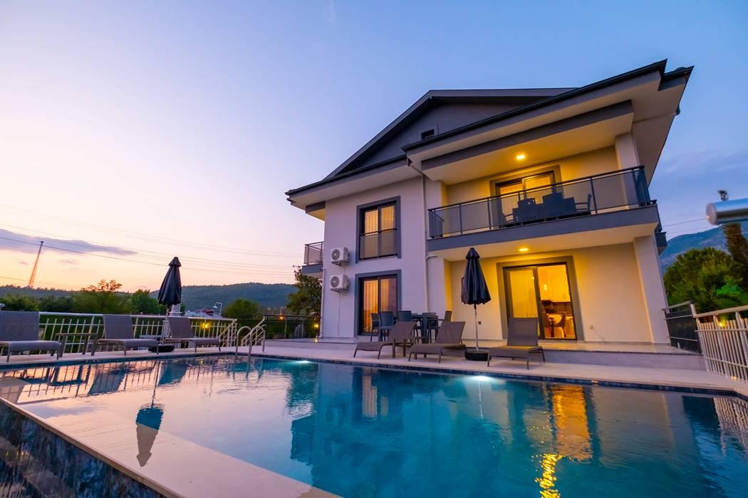 Fethiye Ölüdeniz'de Konforlu Tasarımlı, Özel Havuzlu, 4+1 Villa-41507