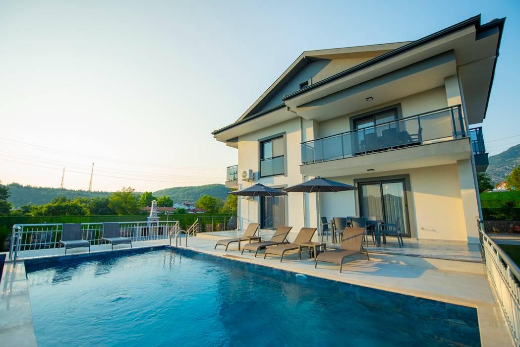 Fethiye Ölüdeniz'de Konforlu Tasarımlı, Özel Havuzlu, 4+1 Villa-41507