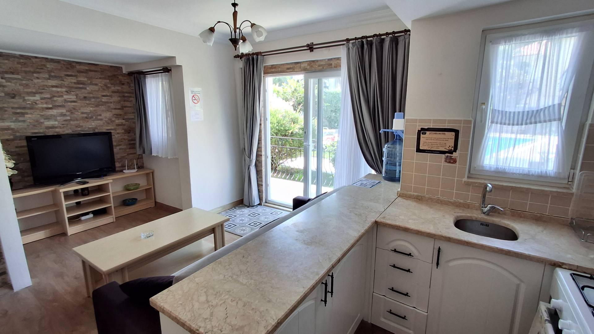 Fethiye Ölüdeniz'de Merkeze Yakın, 6 Kişilik, Kiralık Apart-41442