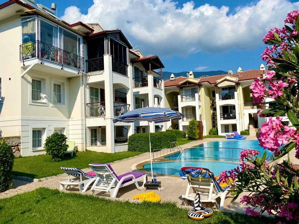 Fethiye Ölüdeniz'de Merkezi Konumda, Ortak Havuzlu, Konforlu Suit-43609