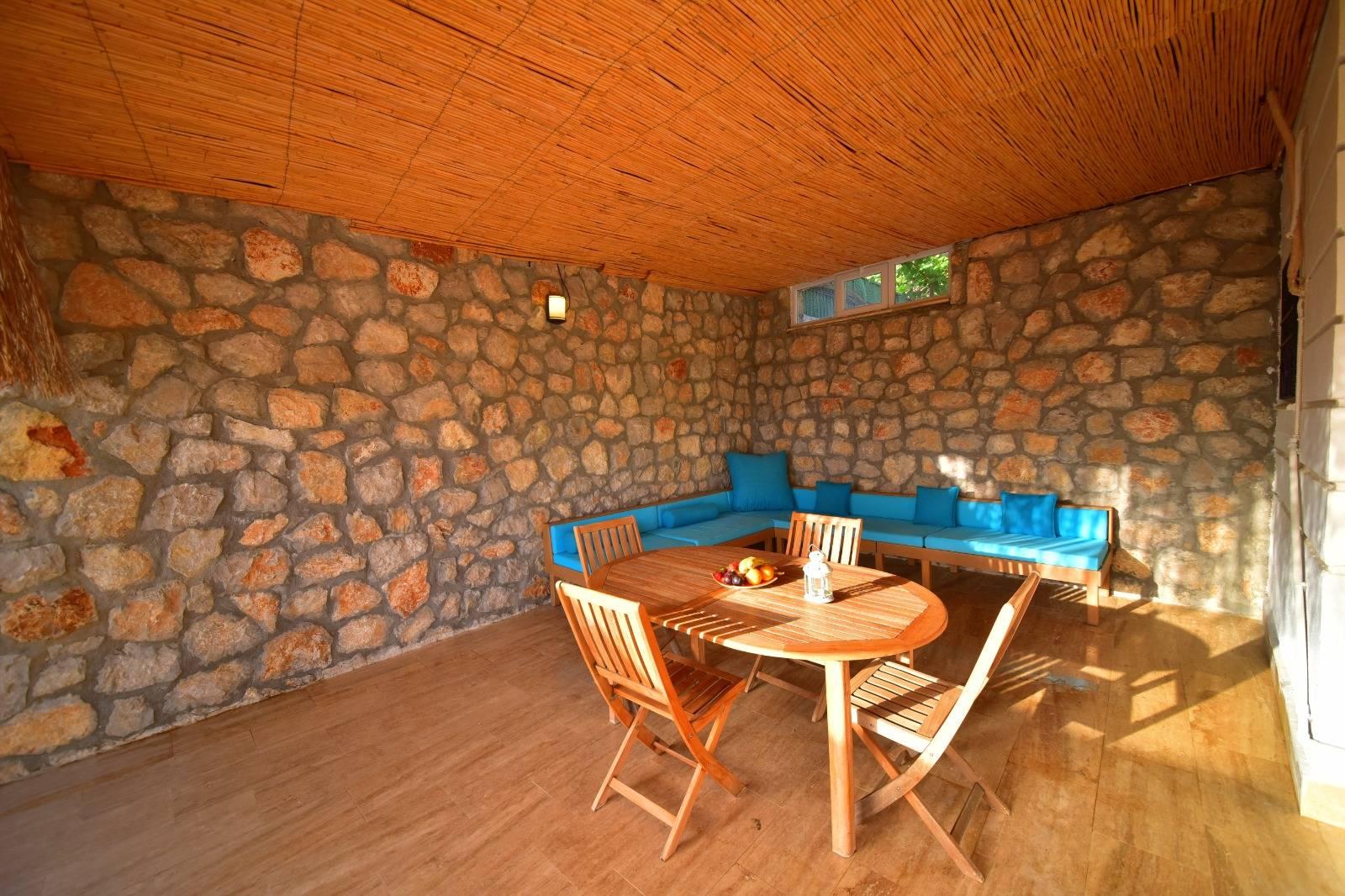 Fethiye Ölüdeniz'de Merkezi Konumda, Özel Havuzlu, 4 Kişilik Villa-41571