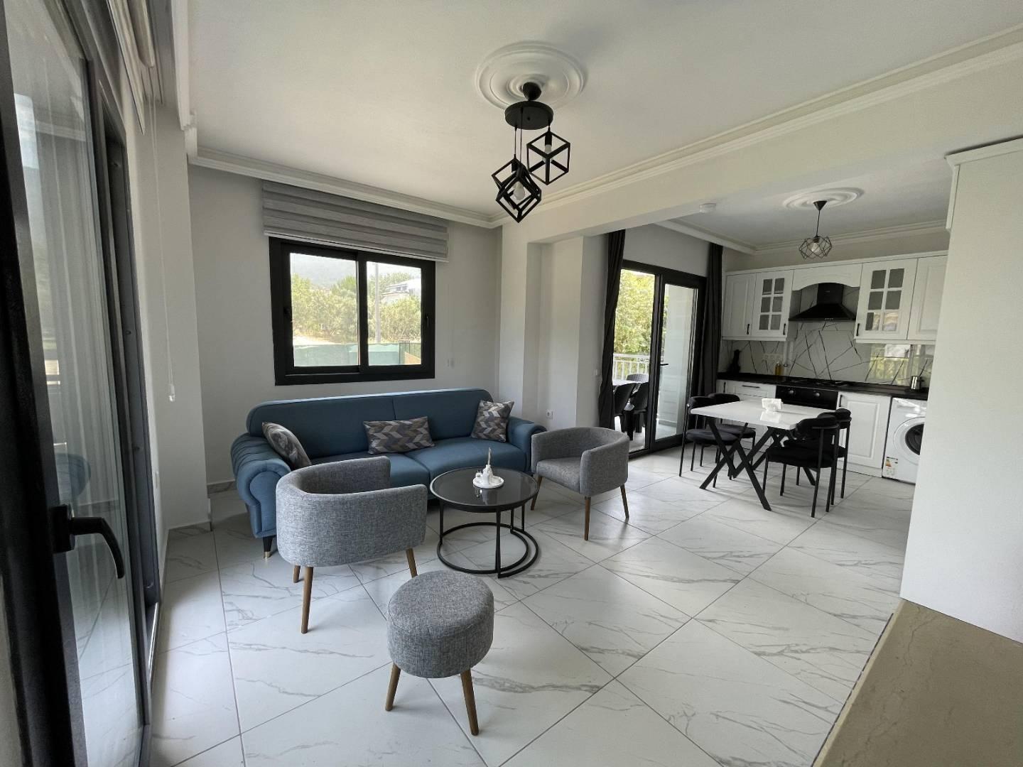Fethiye Ölüdeniz'de Merkezi Konumda, Özel Havuzlu, Konforlu Villa-43436
