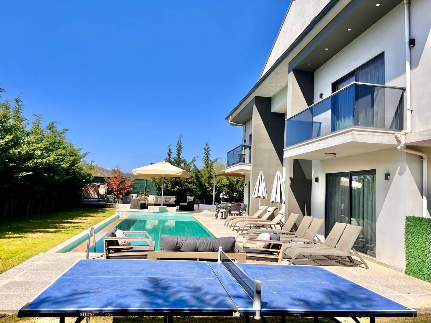 Fethiye Ölüdeniz'de Merkezi Konumda, Özel Havuzlu, Olanaklı Villa-42612