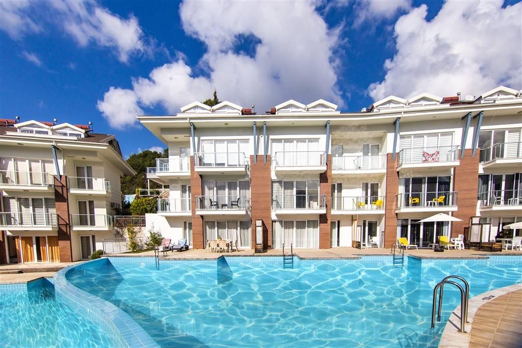 Fethiye Ölüdeniz'de Modern Tasarımlı, 4 Kişilik, Ferah Apart-41443