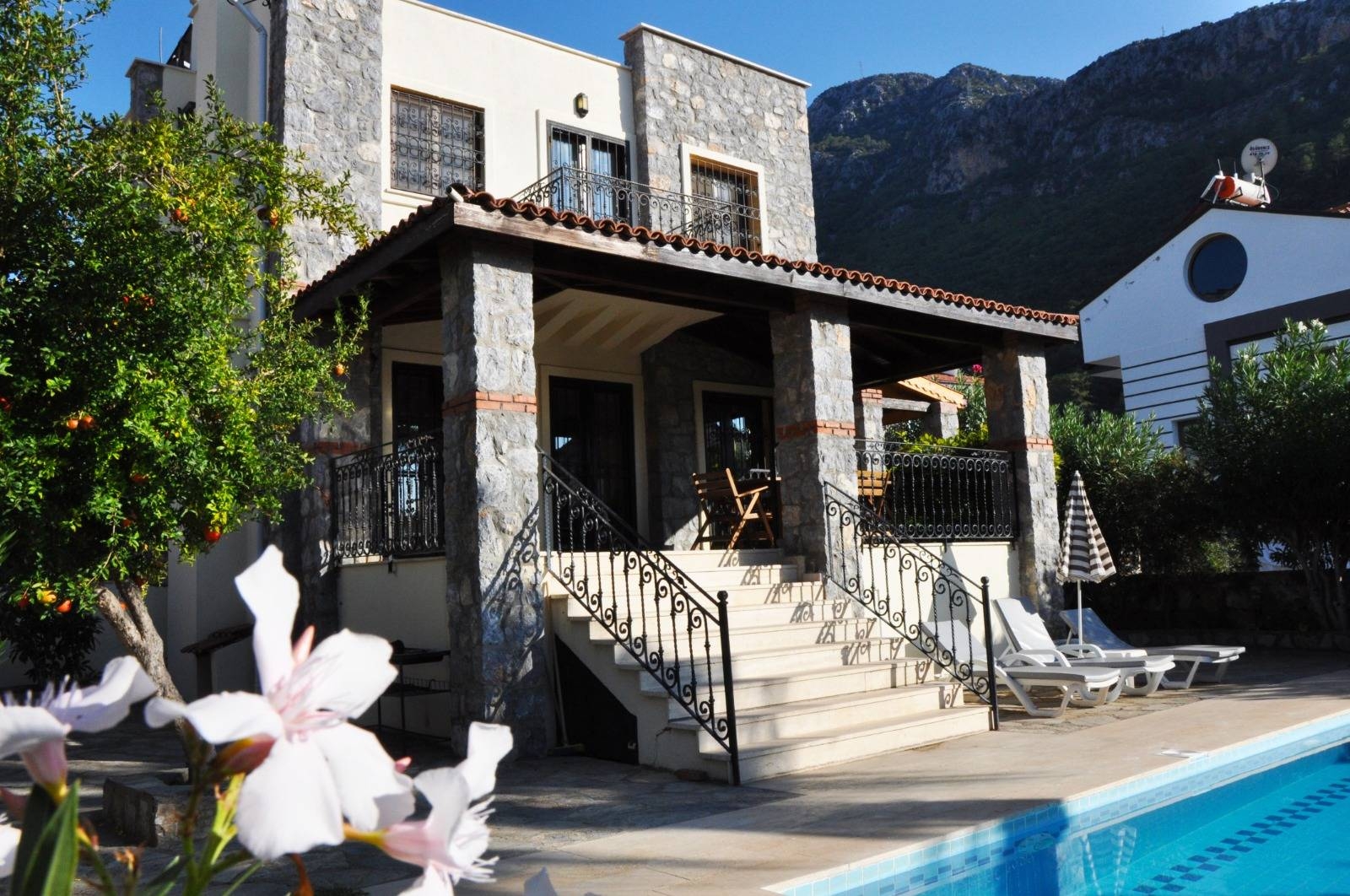 Fethiye Ölüdeniz'de Muhteşem Doğada, Özel Havuzlu, Kiralık Villa