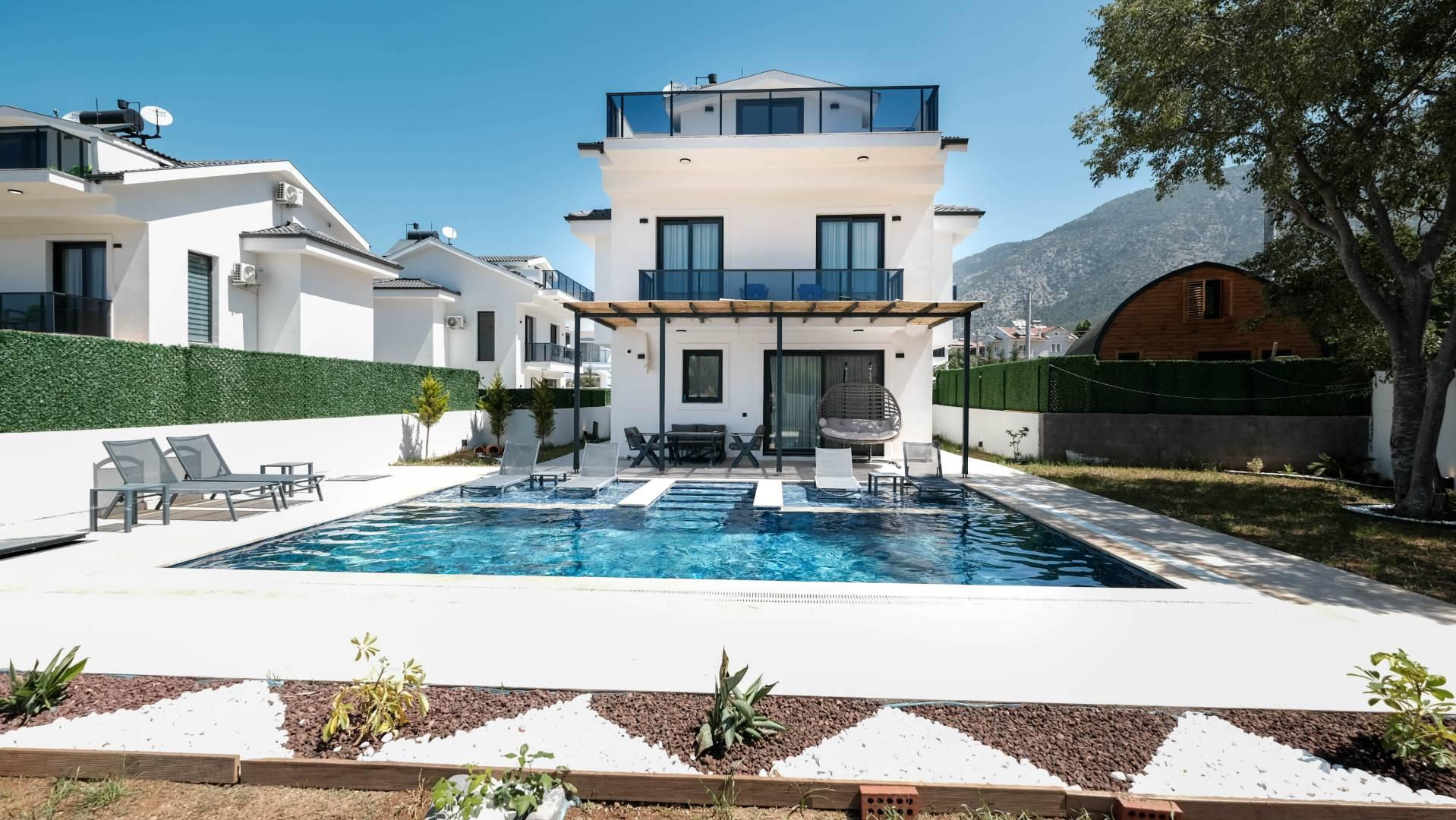 Fethiye Ölüdeniz'de Muhteşem Doğada, Özel Havuzlu, Lüks Villa-41428