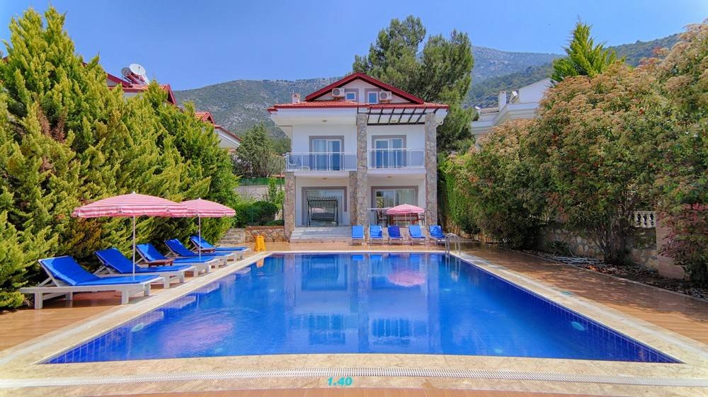 Fethiye Ölüdeniz'de Özel Havuzlu, 5+1, Müstakil, Kiralık Villa