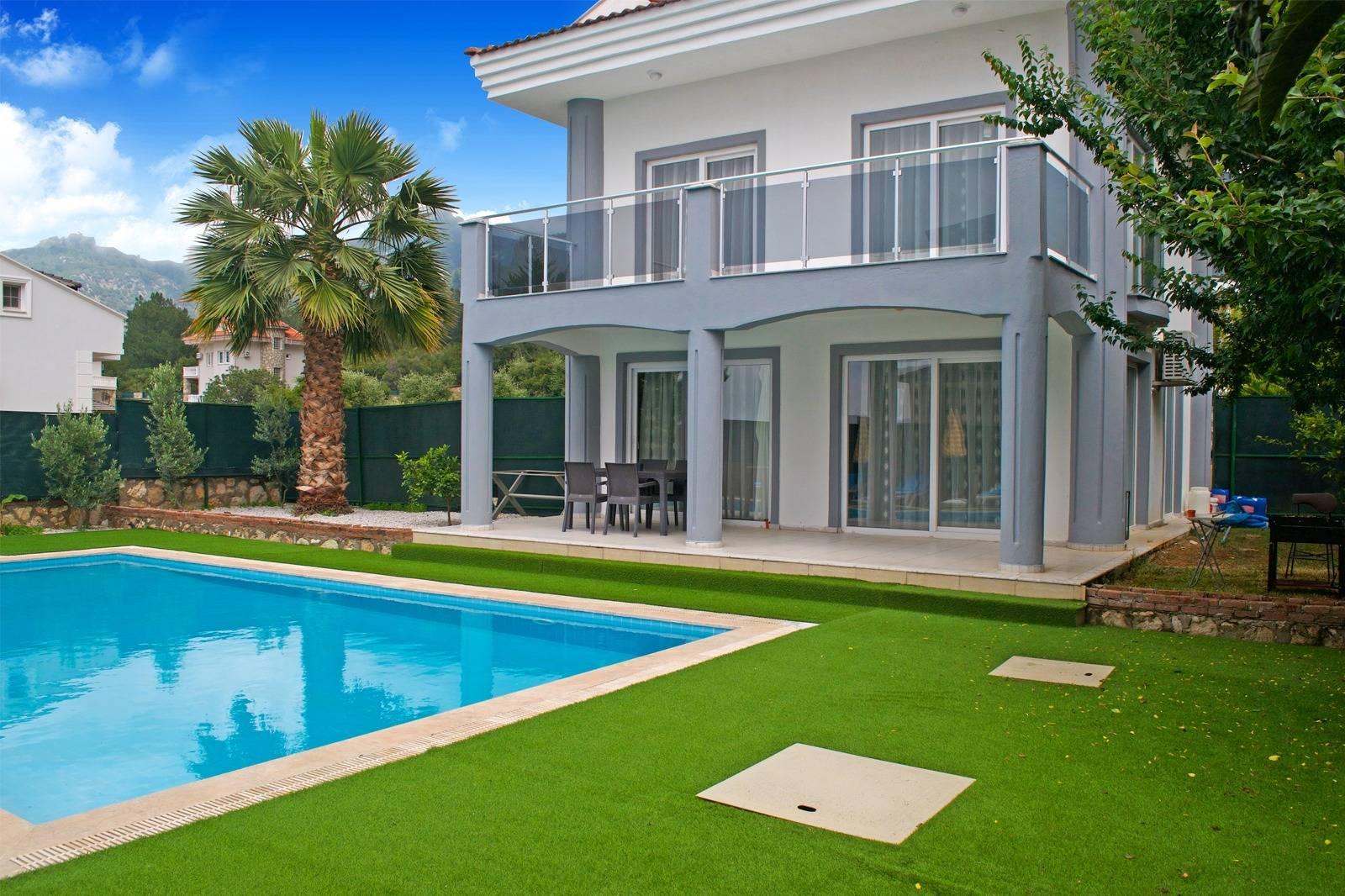 Fethiye Ölüdeniz'de Nezih Konumda, Özel Havuzlu, Lüks Villa-43421