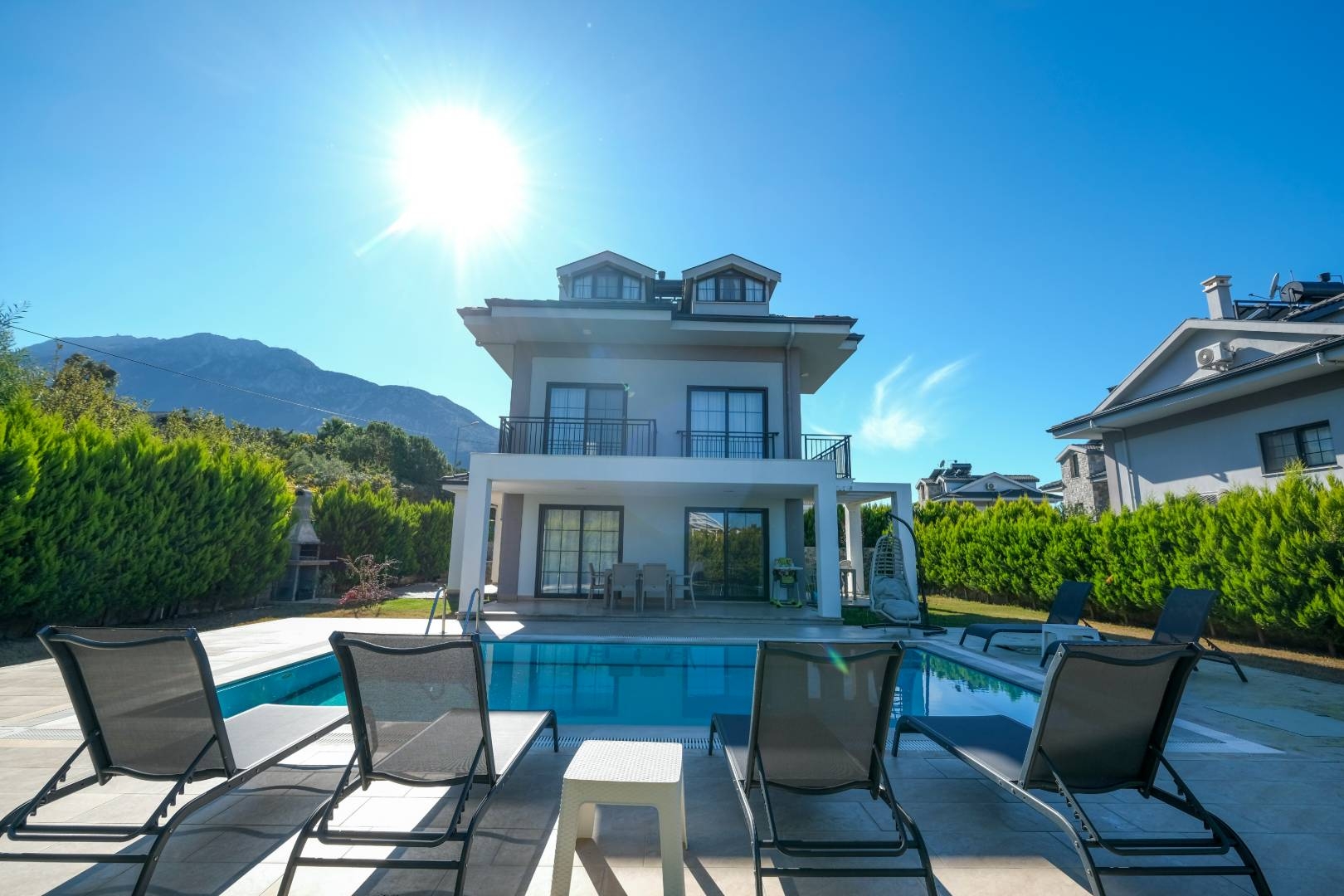 Fethiye Ölüdeniz'de Nezih Konumda, Özel Havuzlu, Lüks Villa