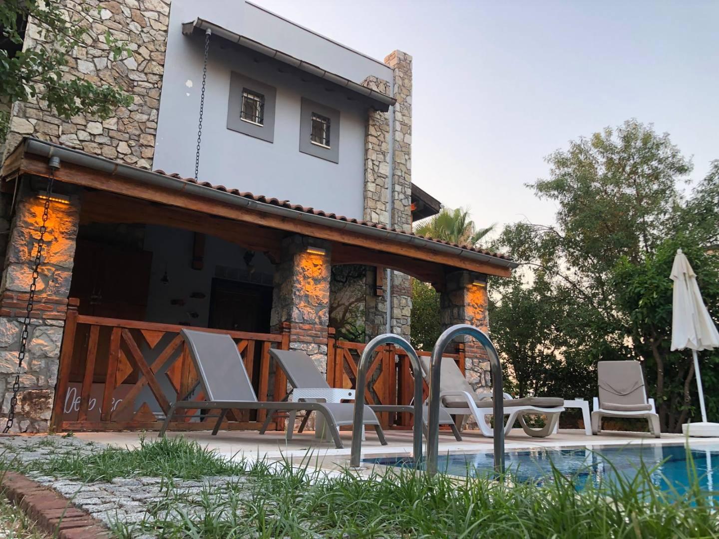 Fethiye Ovacık'ta Geniş Ailelere Uygun, Özel Havuzlu, 3+1 Villa-41890