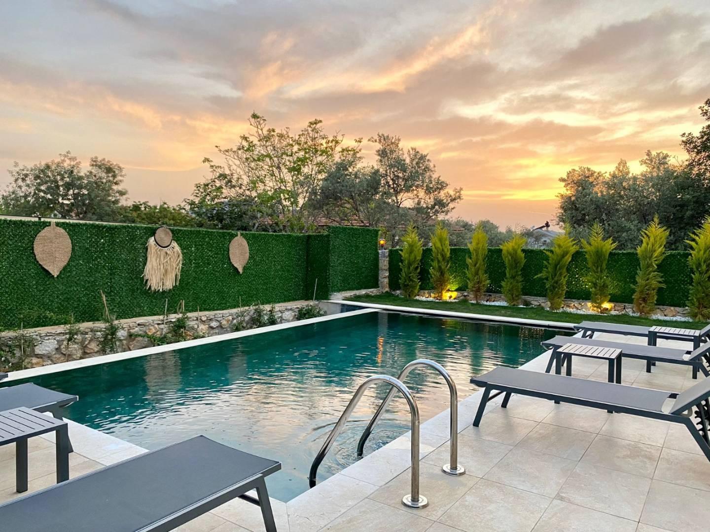 Fethiye Ölüdeniz'de Merkeze Yakın, Özel Havuzlu, Lüks Villa-41892