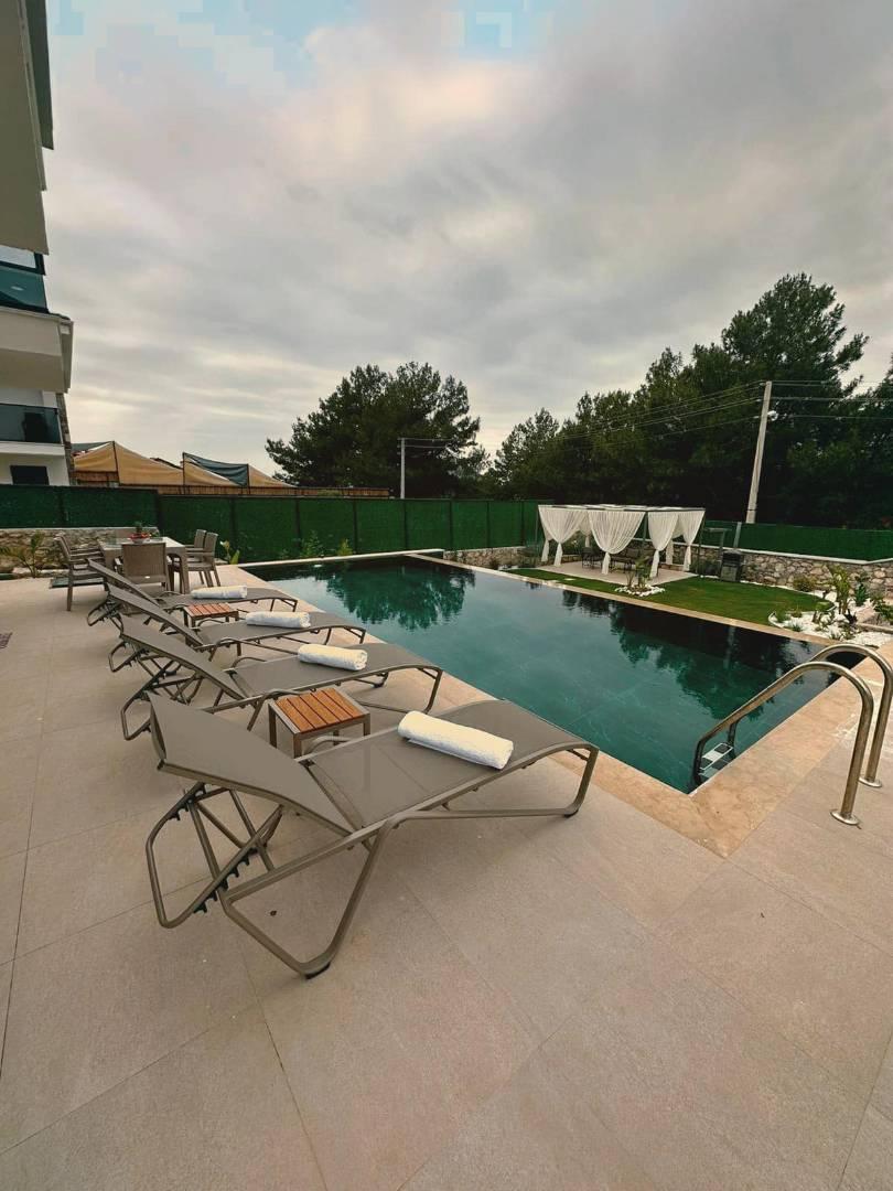 Ölüdeniz'de Kalabalık Ailelere Uygun, Kapalı Havuzlu, Modern Villa-38714