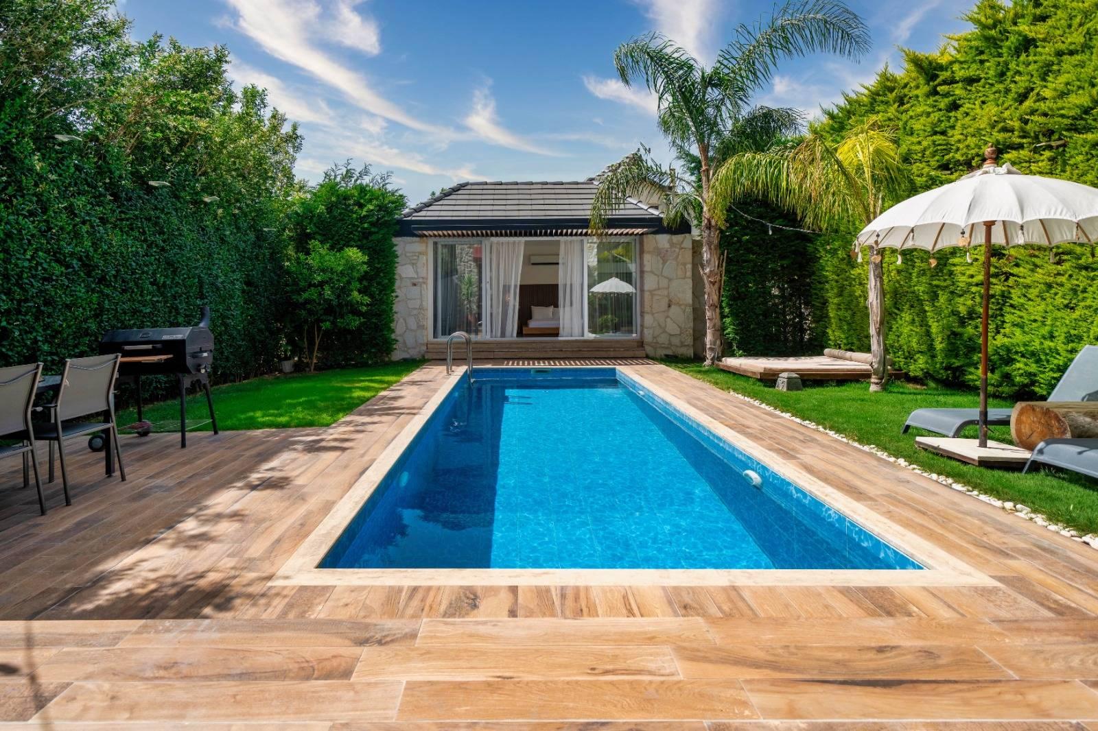 Fethiye Ölüdeniz'de Sakin Konumda, Özel Havuzlu, Konforlu Villa-41854